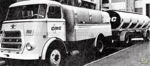 002 - RMO-DAF A1600 tankwagen  & aanhwagen CMC #