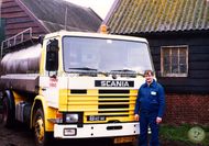 030 - Scania 82M RMO kent BF-21-DZ Melkunie Holland chauffeur Jan Hoog