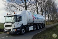 073 - RMO Scania kent 50-BFFL-6 3as oplegger Troost - Staphorst #